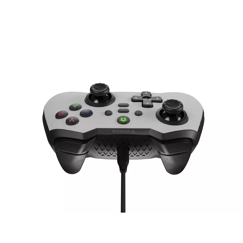 GENESIS Mangan 300 Weiß USB Gamepad Analog / Digital Android, Nintendo Switch, PC