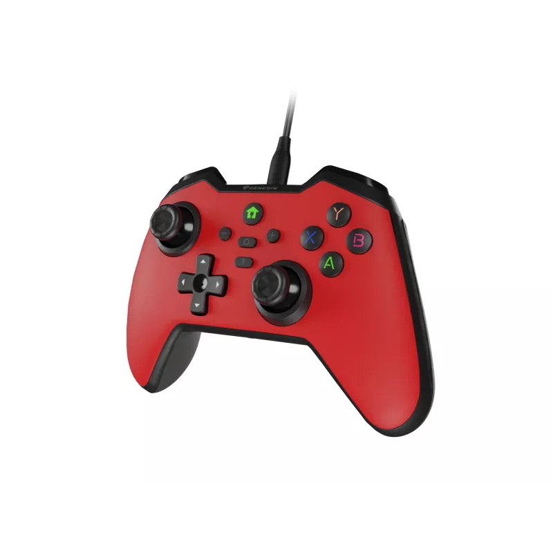 GENESIS Mangan 300 Red USB Gamepad Analog / Digital Android, Nintendo Switch, PC