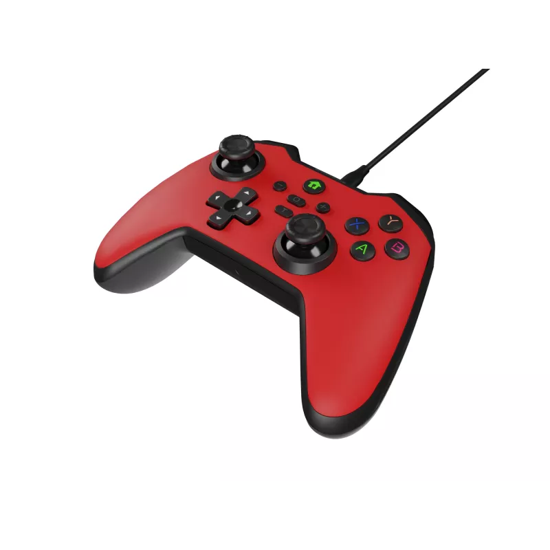 GENESIS Mangan 300 Red USB Gamepad Analog / Digital Android, Nintendo Switch, PC