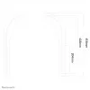 Neomounts NS-SB100 Sonos Soundbar-Halterung – max. 15 kg – Bildschirmmontage