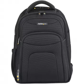 StarTech.com 15,6 Zoll Laptop-Rucksack mit herausnehmbarem Zubehör-Organizer - Professioneller IT-Tech-Rucksack für Arbeit/Reisen/Pendeln - Ergonomische Computertasche - Strapazierfähiges ballistisches Nylon - Notebook-/Tablet-Fächer