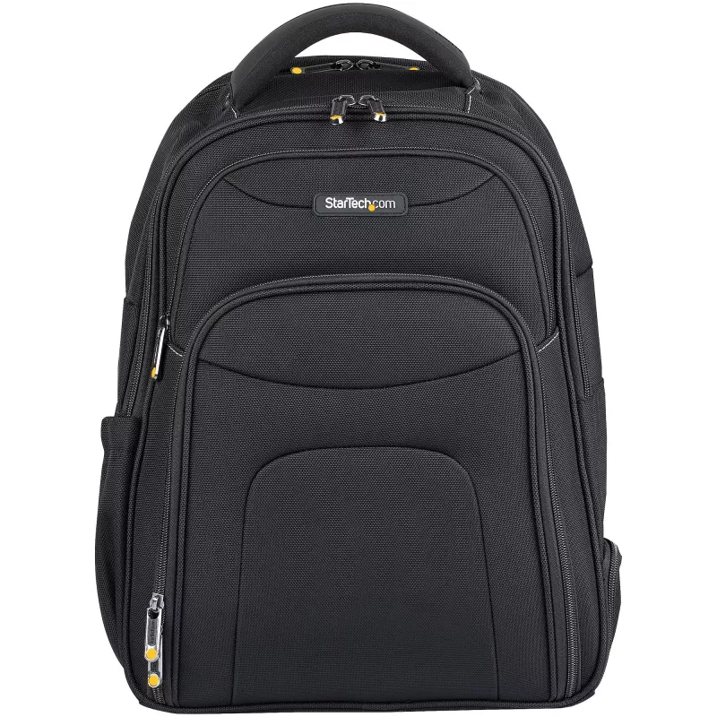StarTech.com 15,6 Zoll Laptop-Rucksack mit herausnehmbarem Zubehör-Organizer - Professioneller IT-Tech-Rucksack für Arbeit/Reisen/Pendeln - Ergonomische Computertasche - Strapazierfähiges ballistisches Nylon - Notebook-/Tablet-Fächer