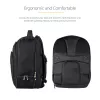 StarTech.com 15,6 Zoll Laptop-Rucksack mit herausnehmbarem Zubehör-Organizer - Professioneller IT-Tech-Rucksack für Arbeit/Reisen/Pendeln - Ergonomische Computertasche - Strapazierfähiges ballistisches Nylon - Notebook-/Tablet-Fächer