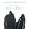 StarTech.com 15,6 Zoll Laptop-Rucksack mit herausnehmbarem Zubehör-Organizer - Professioneller IT-Tech-Rucksack für Arbeit/Reisen/Pendeln - Ergonomische Computertasche - Strapazierfähiges ballistisches Nylon - Notebook-/Tablet-Fächer