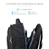 StarTech.com 17,3-Zoll-Laptop-Rucksack mit herausnehmbarem Zubehör-Organizer-Case – Professioneller IT-Tech-Rucksack für Arbeit/Reisen/Pendeln – Ergonomische Computertasche – Robustes ballistisches Nylon – Notebook-/Tablet-Fächer