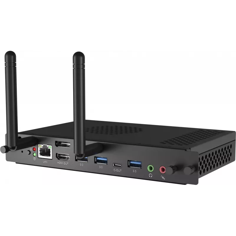 iiyama OPC51204BC-1 PC/Workstation Intel® Core™ i5 i5-12450H 8 GB DDR4-SDRAM 256 GB SSD Windows 11 IoT Enterprise Mini-PC Schwarz