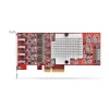 StarTech.com 4-Port USB Type-C PCIe-Karte, USB 3.2 10Gbps, USB-C PCI Express Erweiterungskarte, 4x unabhängige USB-Controller, Windows/Linux/macOS, TAA-konform