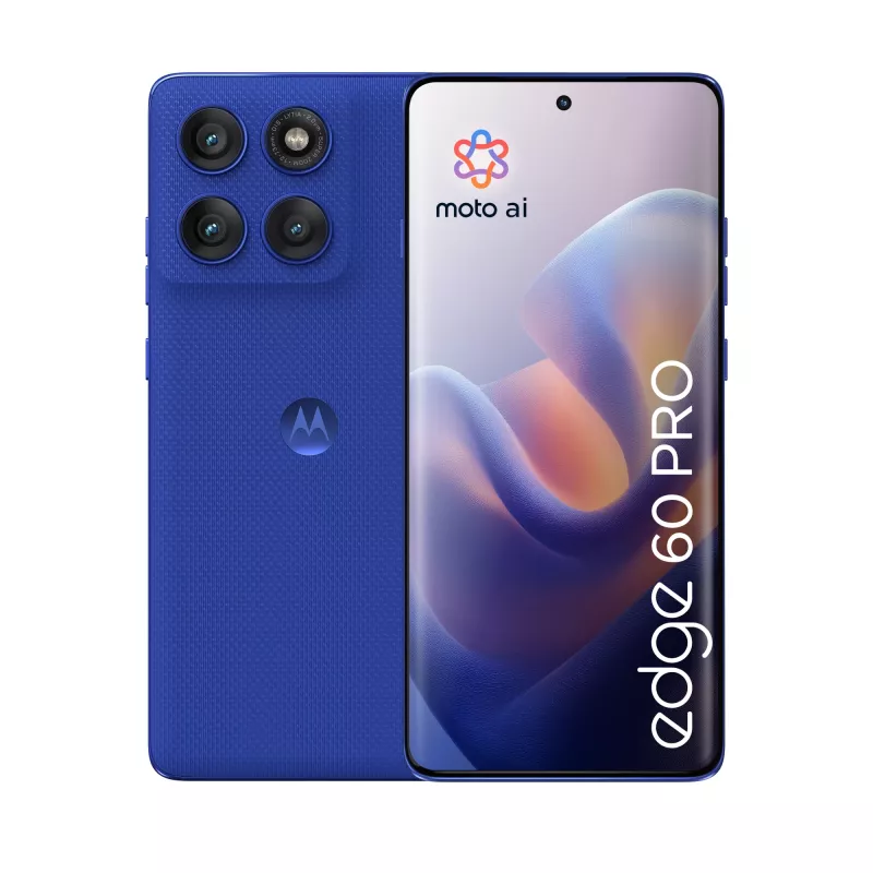 Motorola edge 60 pro 16,9 cm (6,67 Zoll) Dual SIM Android 15 5G USB Typ-C 12 GB 512 GB 6000 mAh Blau
