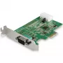 StarTech.com 1-Port PCI Express RS232 Serieller Adapter - PCIe RS232 Serieller Host-Controller - PCIe zu Seriell DB9 - 16950 UART - Low-Profile-Erweiterungskarte - Windows & Linux