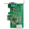 StarTech.com 1-Port PCI Express RS232 Serieller Adapter - PCIe RS232 Serieller Host-Controller - PCIe zu Seriell DB9 - 16950 UART - Low-Profile-Erweiterungskarte - Windows & Linux