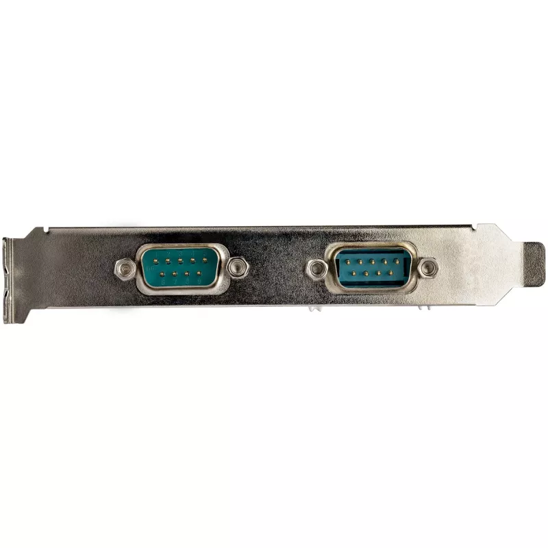 StarTech.com 2-Port PCI Express RS232 Serieller Adapter - PCIe RS232 Serieller Host-Controller - PCIe auf Dual Seriell DB9 Karte - 16950 UART - Erweiterungskarte - Windows & Linux