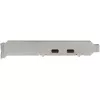 StarTech.com 2-Port USB 3.2 Gen 2 PCIe-Karte, USB-C 10Gbps SuperSpeed PCI Express 3.0 x4 Controller-Karte, USB Typ-C-Adapterkarte, Nur Daten, Windows/macOS/Linux, TAA