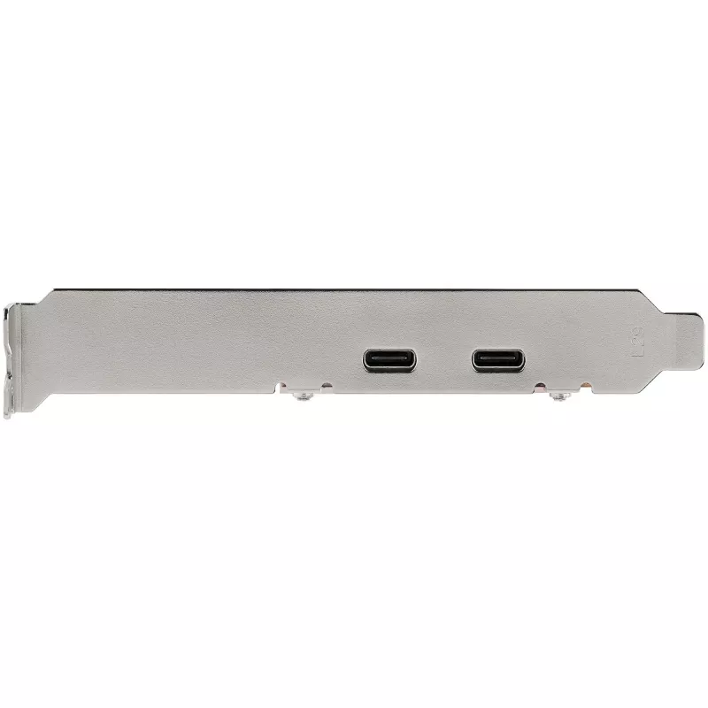 StarTech.com 2-Port USB 3.2 Gen 2 PCIe-Karte, USB-C 10Gbps SuperSpeed PCI Express 3.0 x4 Controller-Karte, USB Typ-C-Adapterkarte, Nur Daten, Windows/macOS/Linux, TAA