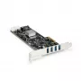 StarTech.com 4-Port USB 3.0 PCIe-Karte mit 4 dedizierten 5-Gbit/s-Kanälen (USB 3.1 Gen 1) – UASP – SATA-/LP4-Stromversorgung – PCI-Express-Adapterkarte