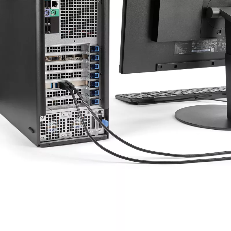 StarTech.com 4-Port USB 3.0 PCIe-Karte mit 4 dedizierten 5-Gbit/s-Kanälen (USB 3.1 Gen 1) – UASP – SATA-/LP4-Stromversorgung – PCI-Express-Adapterkarte