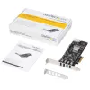 StarTech.com 4-Port USB 3.0 PCIe-Karte mit 4 dedizierten 5-Gbit/s-Kanälen (USB 3.1 Gen 1) – UASP – SATA-/LP4-Stromversorgung – PCI-Express-Adapterkarte