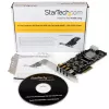 StarTech.com 4-Port USB 3.0 PCIe-Karte mit 4 dedizierten 5-Gbit/s-Kanälen (USB 3.1 Gen 1) – UASP – SATA-/LP4-Stromversorgung – PCI-Express-Adapterkarte
