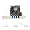 StarTech.com 4-Port USB 3.0 PCIe-Karte mit 4 dedizierten 5-Gbit/s-Kanälen (USB 3.1 Gen 1) – UASP – SATA-/LP4-Stromversorgung – PCI-Express-Adapterkarte