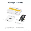 StarTech.com 4-Port USB 3.0 PCIe-Karte mit 4 dedizierten 5-Gbit/s-Kanälen (USB 3.1 Gen 1) – UASP – SATA-/LP4-Stromversorgung – PCI-Express-Adapterkarte