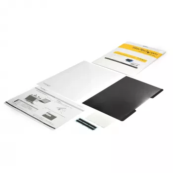 StarTech.com Laptop-Blickschutzfilter für 15.6 Zoll Notebook - Magnetischer, abnehmbarer Laptop-Display-Sicherheitsfilter - Blaulicht reduzierender Bildschirmschutz - 16:9 - Matt/Glänzend - +/-30 Grad