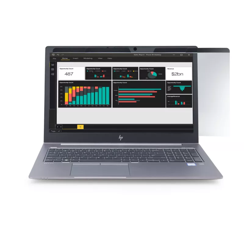StarTech.com Laptop-Blickschutzfilter für 15.6 Zoll Notebook - Magnetischer, abnehmbarer Laptop-Display-Sicherheitsfilter - Blaulicht reduzierender Bildschirmschutz - 16:9 - Matt/Glänzend - +/-30 Grad