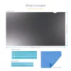 StarTech.com Monitor-Privatsphärenfilter für 61 cm (24 inch) PC-Display – Computer-Blickschutzfilter – Blaulichtreduzierender Displayschutzfilm – 16:9 Widescreen – Matt/Glänzend – ±30 Grad