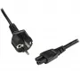 StarTech.com 1m Laptop-Netzkabel, EU-Schuko auf C5, 2,5 A, 250 V, 18AWG, Notebook-/Laptop-Ersatz-AC-Kabel, Netzteil-Kabel, Laptop-Ladekabel, Kleeblatt-/Mickey-Maus-Netzkabel