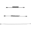 StarTech.com 1m USB-A-auf-C-Ladekabel, Spiralkabel, Heavy Duty, Schnellladung & Sync, hochwertiges USB-2.0-A-auf-USB-Typ-C-Kabel, robuste Aramidfaser, langlebiges Male-zu-Male-USB-Kabel