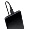 StarTech.com 20in (50cm) USB-C-Ladekabel, Spiralkabel, robust, Schnellladung & Synchronisation, USB 2.0 Typ-C, mit strapazierfähiger Aramidfaser, langlebiges Stecker-auf-Stecker-USB-Kabel, Schwarz