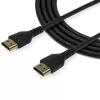 StarTech.com 6ft (2m) Slim HDMI 2.0 Kabel, flexibles Premium-zertifiziertes HDMI-Kabel mit Ethernet, UHD 4K 60Hz HDR10, langlebiges Aramidfaser-Design mit TPE-Mantel