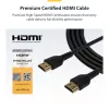 StarTech.com 6ft (2m) Slim HDMI 2.0 Kabel, flexibles Premium-zertifiziertes HDMI-Kabel mit Ethernet, UHD 4K 60Hz HDR10, langlebiges Aramidfaser-Design mit TPE-Mantel