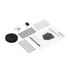 StarTech.com 4-Post 9U Wandmontage-Netzwerkschrank mit 1U Ablage, 19 Zoll wandmontiertes Server-Rack für Daten-/AV-/Elektronik-/Computergeräte, kleines belüftetes Rackgehäuse