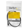 StarTech.com 1m USB-C-Ladekabel – Robustes Schnelllade- & Sync-USB-2.0-Typ-C-auf-USB-C-Laptop-Ladekabel – TPE-Mantel Aramidfaser M/M 60 W Schwarz – Samsung S10 S20 iPad Pro MS Surface