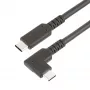 StarTech.com 2m USB-C-Kabel, gewinkelt, USB 5Gbps, 100W (5A) Power Delivery, 4K 60Hz DP Alt Mode, robustes USB-C-Kabel – Thunderbolt-kompatibel