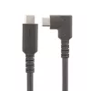 StarTech.com 2m USB-C-Kabel, gewinkelt, USB 5Gbps, 100W (5A) Power Delivery, 4K 60Hz DP Alt Mode, robustes USB-C-Kabel – Thunderbolt-kompatibel