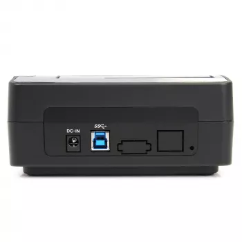 StarTech.com Single Bay USB 3.0 auf SATA Festplatten-Dockingstation, USB 3.0 (5 Gbit/s) Festplatten-Dock, externe 2,5/3,5 Zoll SATA I/II/III HDD/SSD Dockingstation, Top-Loading Festplatten-Einschub
