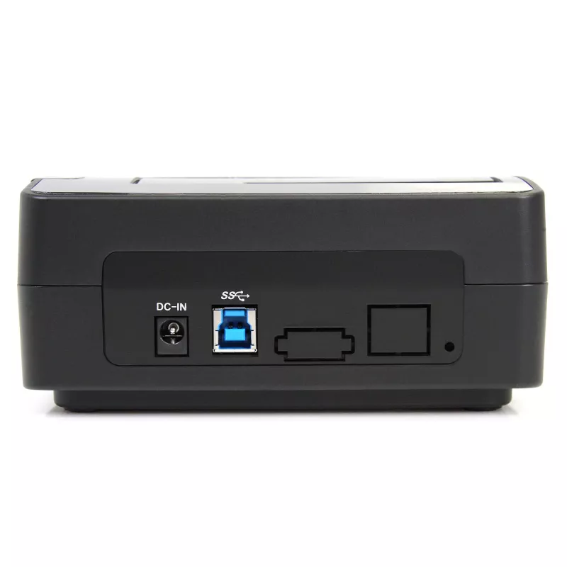 StarTech.com Single Bay USB 3.0 auf SATA Festplatten-Dockingstation, USB 3.0 (5 Gbit/s) Festplatten-Dock, externe 2,5/3,5 Zoll SATA I/II/III HDD/SSD Dockingstation, Top-Loading Festplatten-Einschub