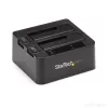 StarTech.com Dual-Bay USB 3.2 Gen 2 auf SATA Festplatten-Dockingstation, USB 10Gbps Festplatten-Dock, externes 2,5/3,5 Zoll SATA I/II/III SSD/HDD Dockingstation, Hot-Swap Festplatteneinschub, Top-Loading
