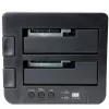 StarTech.com Standalone Festplatten-Duplizierer, Dual-Bay HDD/SSD Kloner/Kopierer, USB 3.1 (10 Gbit/s) zu SATA III HDD/SSD Dockingstation, Festplatten-Duplizierer-Dock, Festplatten-Kloner