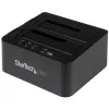StarTech.com Standalone Festplatten-Duplizierer, Dual-Bay HDD/SSD Kloner/Kopierer, USB 3.1 (10 Gbit/s) zu SATA III HDD/SSD Dockingstation, Festplatten-Duplizierer-Dock, Festplatten-Kloner