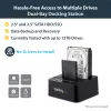 StarTech.com Standalone Festplatten-Duplizierer, Dual-Bay HDD/SSD Kloner/Kopierer, USB 3.1 (10 Gbit/s) zu SATA III HDD/SSD Dockingstation, Festplatten-Duplizierer-Dock, Festplatten-Kloner