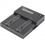 StarTech.com Eigenständiger M.2 SATA & M.2 NVMe Duplizierer und Löscher - HDD/SSD Kloner/Wiper für M.2 PCIe AHCI/NVMe, M.2 SATA, 2,5/3,5 Zoll SATA-Laufwerke - Externer Festplattenlöscher/Duplizierer, TAA