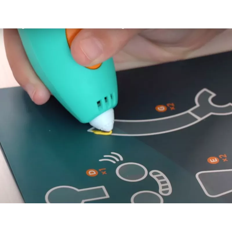 3Doodler Start Plus 3D-Stift 0,77 mm Türkis, Gelb
