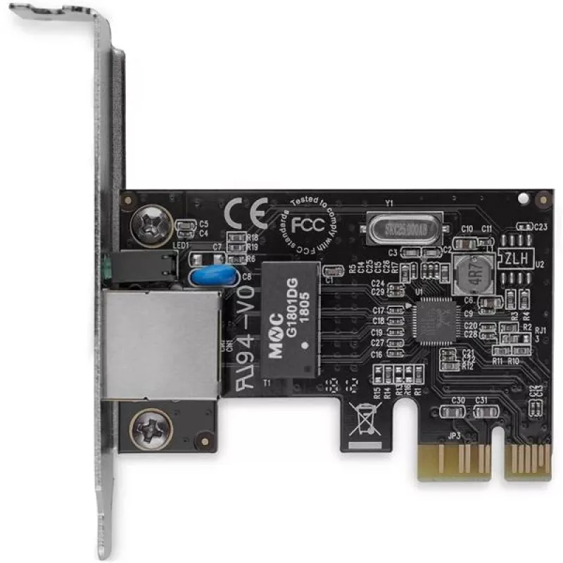 StarTech.com 1 Port PCI Express PCIe Gigabit NIC Server Adapter Netzwerkkarte – Low Profile