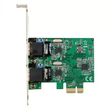 StarTech.com Dual Port Gigabit PCI Express Server-Netzwerkadapterkarte – PCIe-NIC