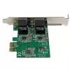 StarTech.com Dual Port Gigabit PCI Express Server-Netzwerkadapterkarte – PCIe-NIC