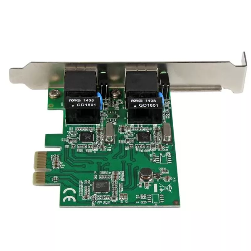 StarTech.com Dual Port Gigabit PCI Express Server-Netzwerkadapterkarte – PCIe-NIC