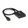 StarTech.com 4K HDMI 2-Port Video Splitter – 1x2 HDMI Splitter – Stromversorgung über USB oder Netzteil – 4K 30Hz