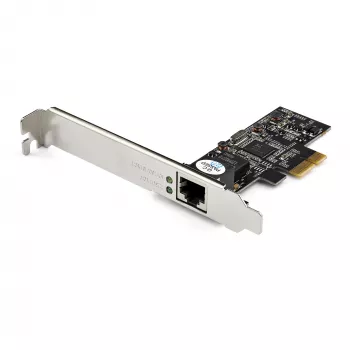 StarTech.com 2,5 Gbit/s 2.5GBASE-T PCIe-Netzwerkkarte, Intern, Kabelgebunden, PCI Express, Ethernet, 2500 Mbit/s, Schwarz