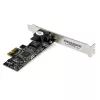 StarTech.com 2,5 Gbit/s 2.5GBASE-T PCIe-Netzwerkkarte, Intern, Kabelgebunden, PCI Express, Ethernet, 2500 Mbit/s, Schwarz
